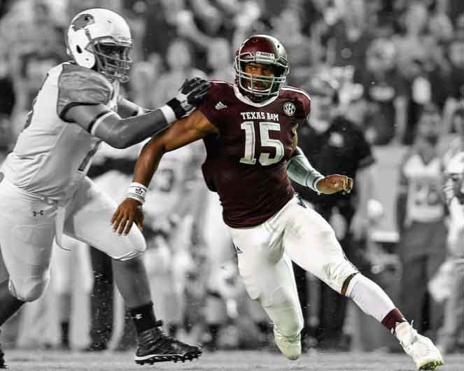 Texas A&M Aggies MYLES GARRETT Glossy 8x10 Spotlight Photo College Print  Poster