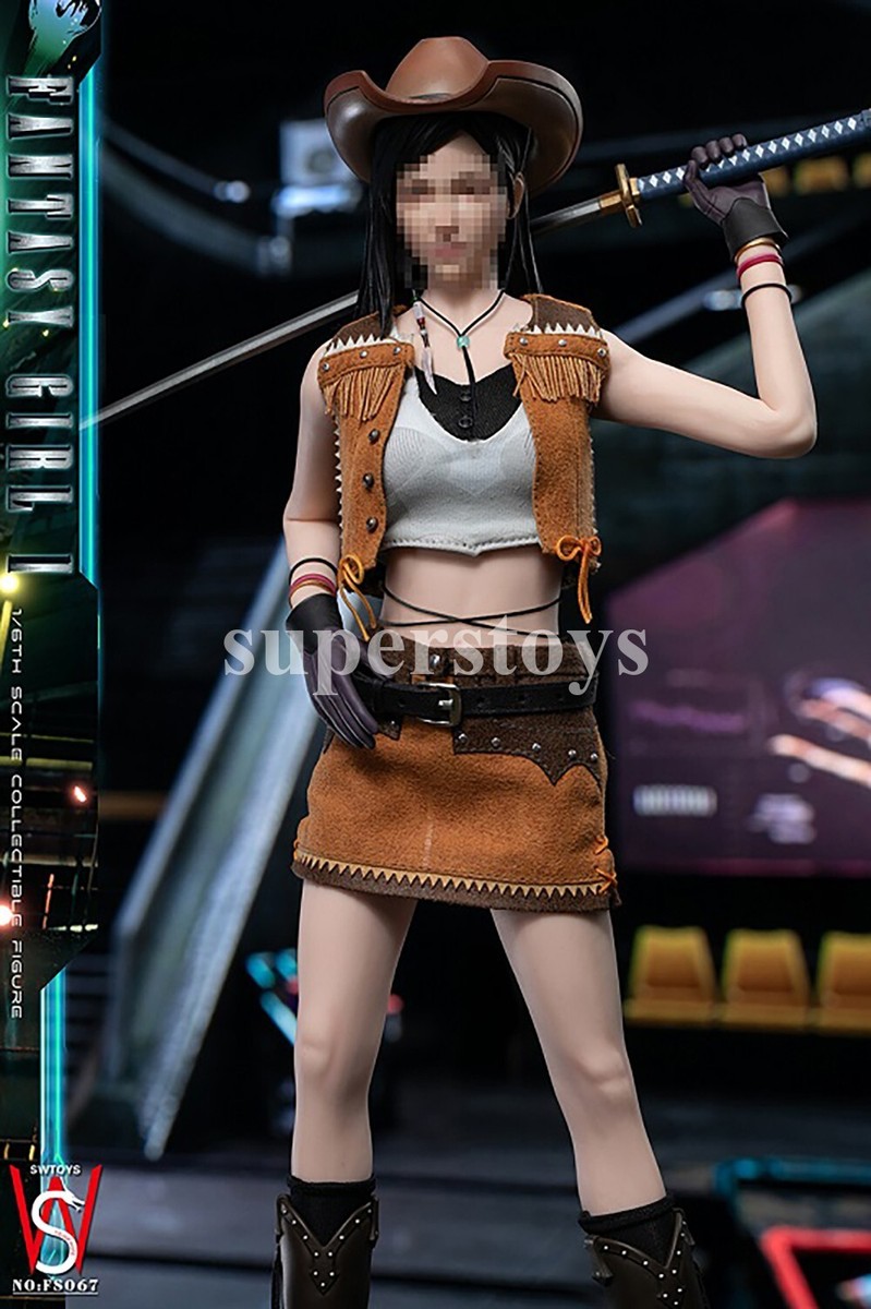 スイフティ・スワフティとツイーティー フィギュア 6体セット Pre-order SWTOYS FS067 1/6 Fantasy Girl Cowboy Set for Tifa