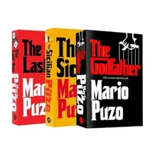 Mario Puzo The Godfather Collection 3 Books Set Last Don, Sicilian, Godfather