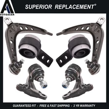 Front Lower Control Arms, Ball Joints & Bushing Kit 6 pc for BMW E46 325xi 330xi