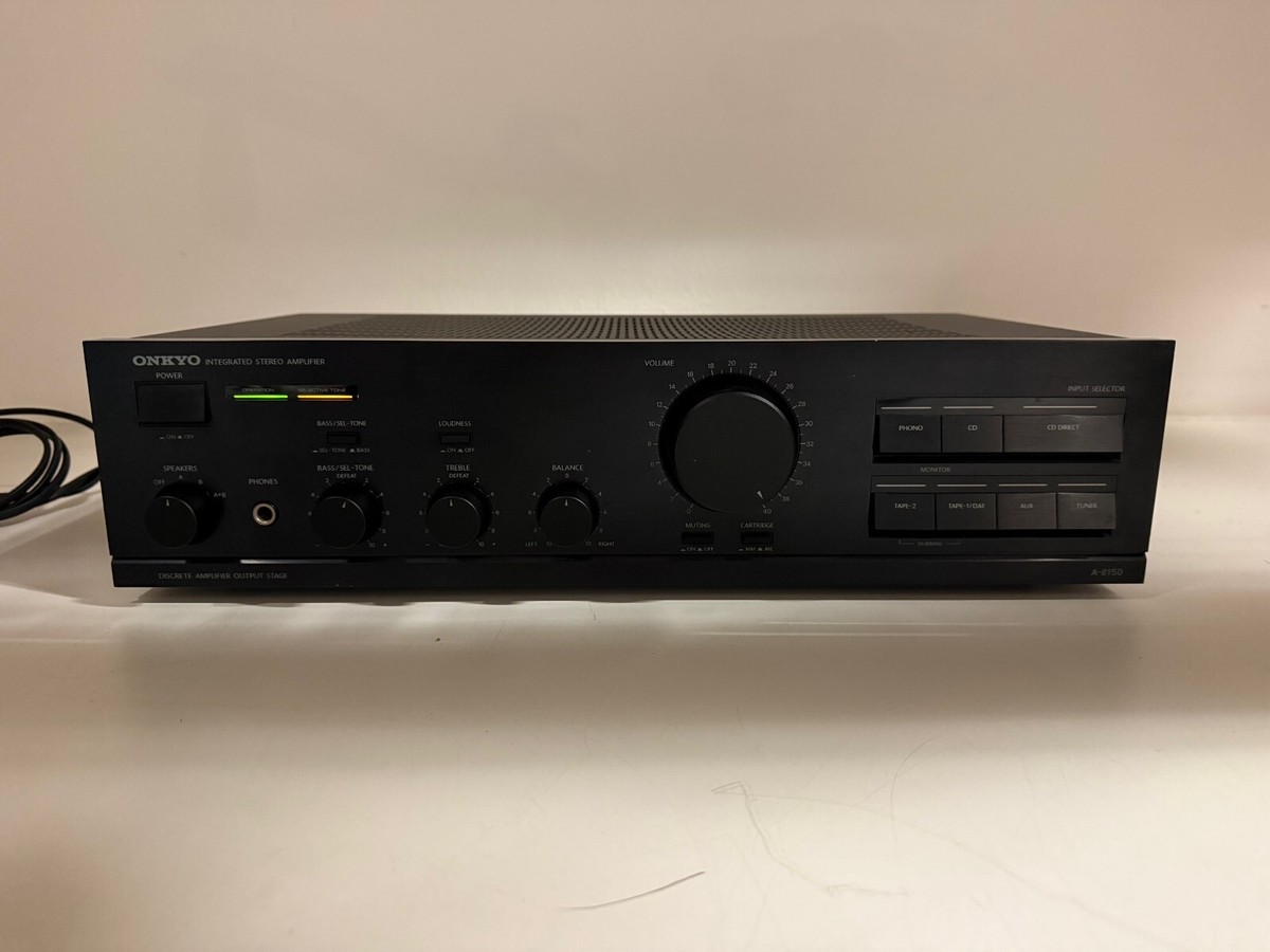 Onkyo A - 8150 Integrated Stereo Amplifier - Checked/cleaned