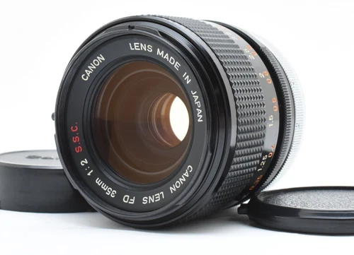 [ Mint Rare " O " ] Concave Canon FD 35mm f2 S. S. C. Angle Large Mf Verres de