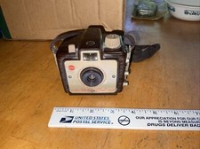   Vintage 1950  s KODAK Brownie Holiday Flash Camera W/Strap UNTESTED   