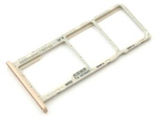 OEM HUAWEI Y6 2019 MRD-LX3 REPLACEMENT GOLD MICRO SD SIM CARD TRAY