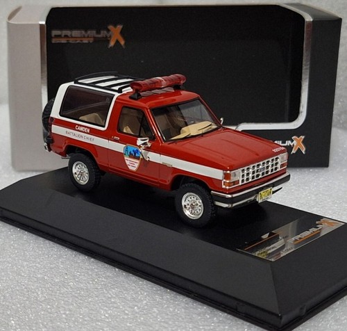 Ford Bronco II Fire Dept Camden New Jersey 1990 1:43 Premium-X PRD200 IXO - Picture 3 of 16