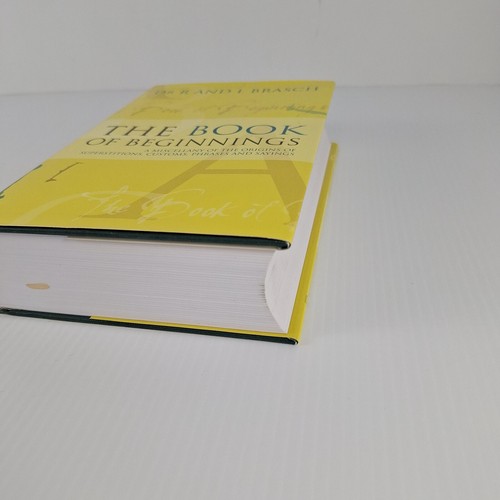 The Book of Beginnings: A Miscellany of Origins R & L Brasch 2005 HB/DJ VG - Picture 5 of 17