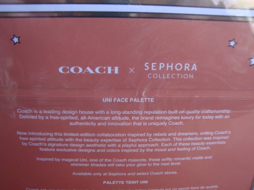 Coach X Sephora Collection Limited Edition Uni-Einhorn Gesichtspalette NEU - Bild 7 von 8