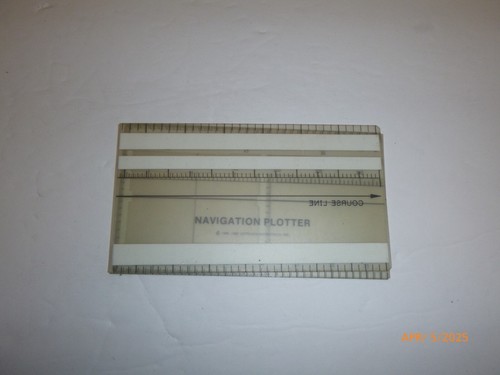 Plotter de navegación de aviación "plegable" Jeppesen Laboratories - Imagen 1 de 3