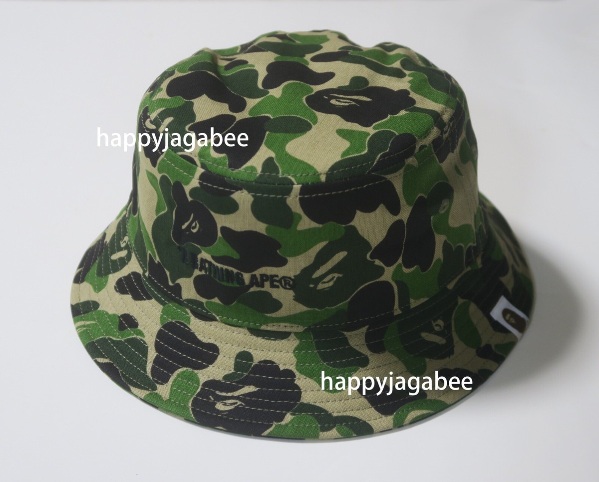 早者勝ち‼️A BATHING APE CAMO PILE BUCKET HAT A BATHING APE ABC CAMO PILE JACQUARD BUCKET HAT