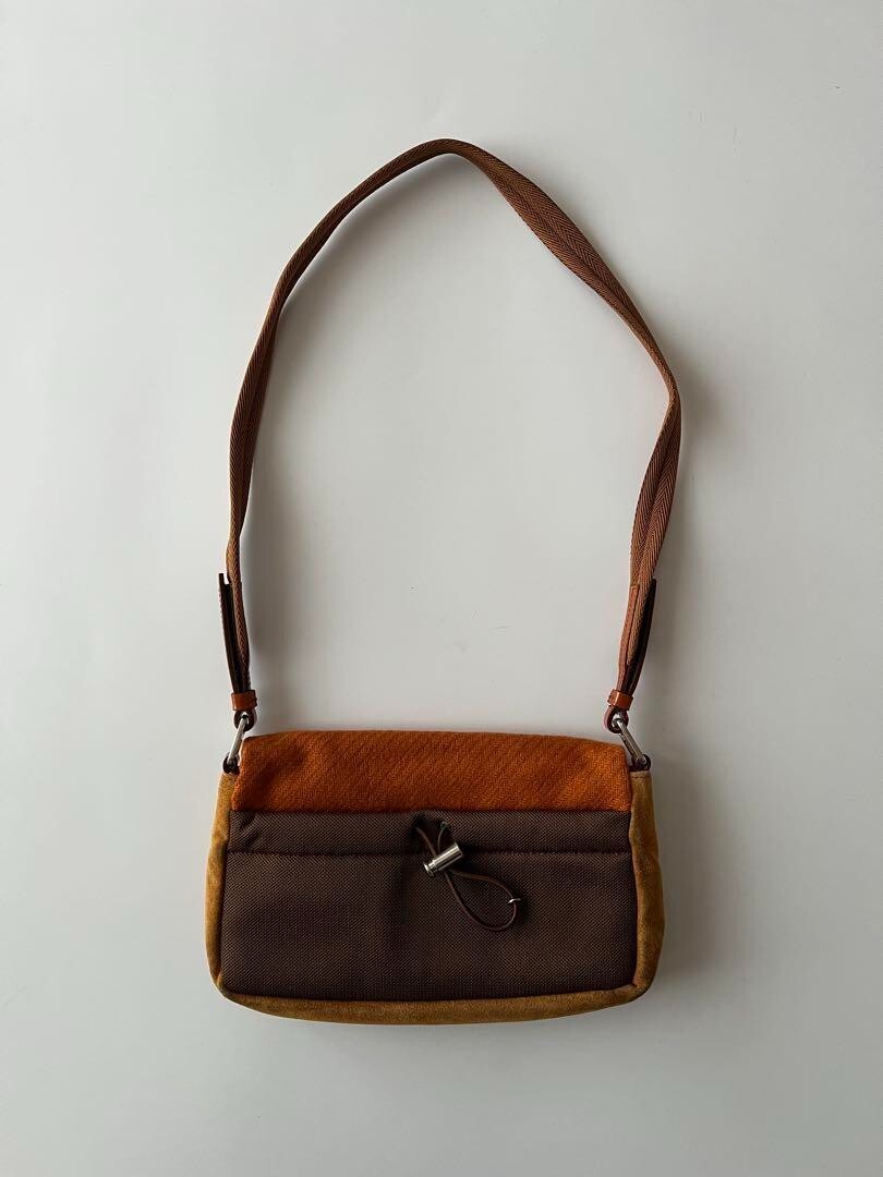バッグ FW1999 PRADA FLOWER SHOULDER BAG FW1999 PRADA Flower Shoulder Bag Vintage Designer Bag Iconic