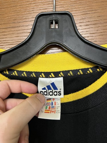 RARE 1999 ADIDAS #1 GOALKEEPER VINTAGE SOCCER FOOTBALL SWEATSHIRT JERSEY SIZE XL - Picture 4 of 9