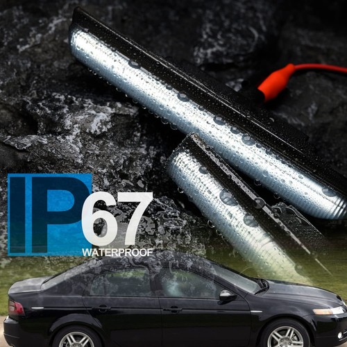 Luces de señalización laterales LED de lente ahumada para guardabarros delantero trasero para base Acura TL 2004-2008 - Imagen 6 de 11