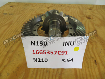 N175 3.54 RATIO GEAR SET DANA SPICER INTERNATIONAL 1665357C91