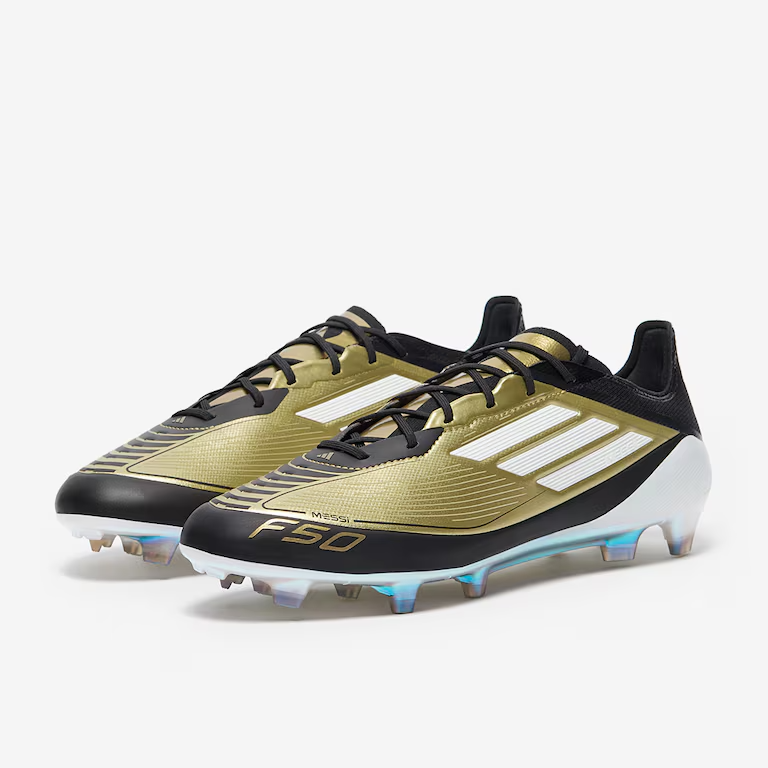 Adidas F50 X Elite FG Messi Cleats Men's Size 11 Brand New Gold