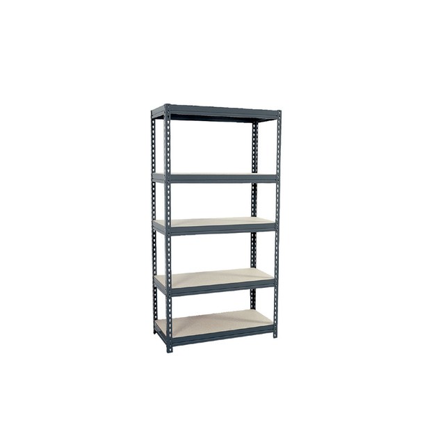Edsal Mr185 Shelf Steel 5 Unit 18 D X 36 W 72 H Edsal Storage Racks 5 Shelf Steel Freestanding Shelving Unit Organization New