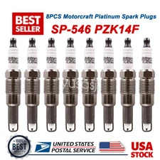 8PCS OEM Motorcraft Platinum Spark Plugs SP-546 PZK14F For F150 F250 5.4L SP546