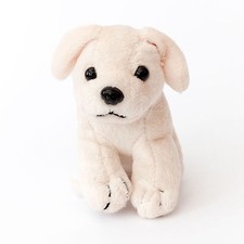 NEW - GOLDEN RETIEVER WHITE PUPPY DOG - Cute Cuddly - Gift Present Birthday Xmas