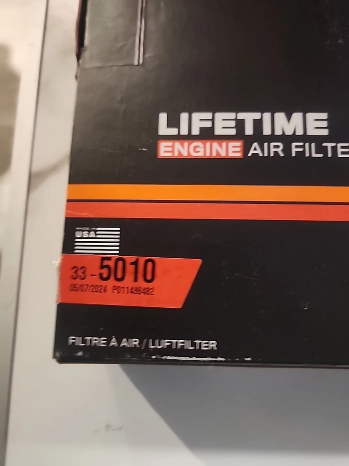 K&N 33-5010 进气过滤器适用于 2011 - 2016 福特 F 系列 SuperDuty 6.7L 柴油 — 第 2/4 张图片