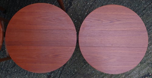 Vintage Poul Hundevad Designer Mid Century Danish Teak Set of 5 Nesting Tables - Picture 21 of 24