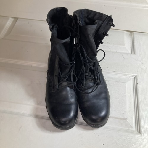 Rare Vintage Swat Mens Size Us 10 W Hot Weather Tactical Boots Black - Picture 2 of 8
