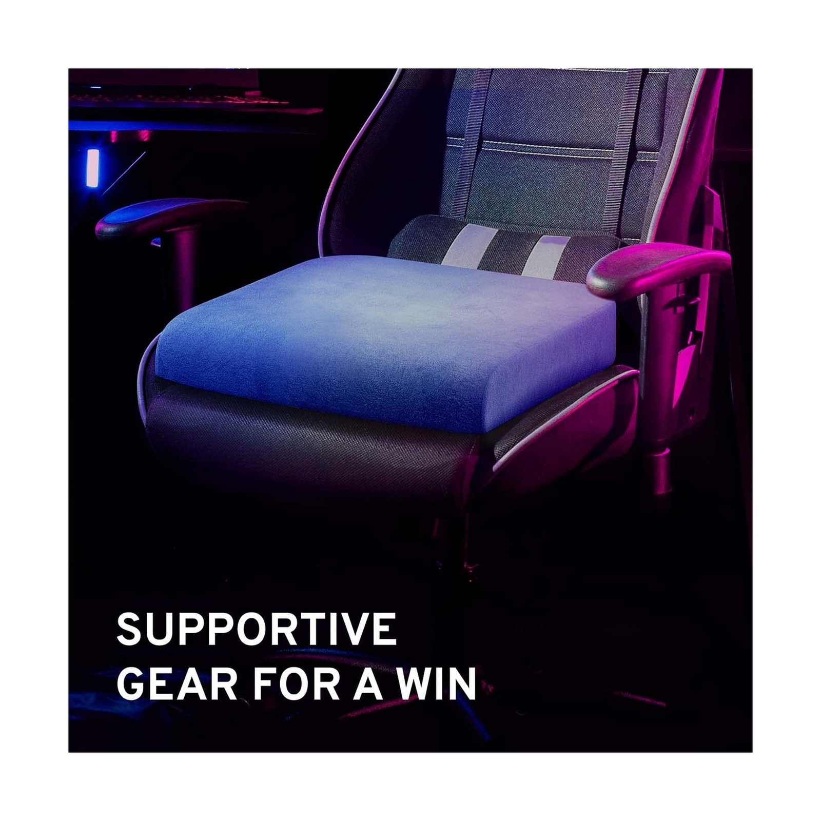 ComfySure Extra Large Wheelchair Seat Cushion Firm Memory Foam Chair