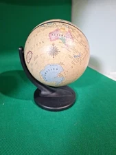 Replogle Mini Desk Globe 2001. Moves In 2 Directions.