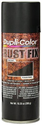 Dupli-Color ERF129 Rust Fix Rust Treatment - 10.25 oz, Black