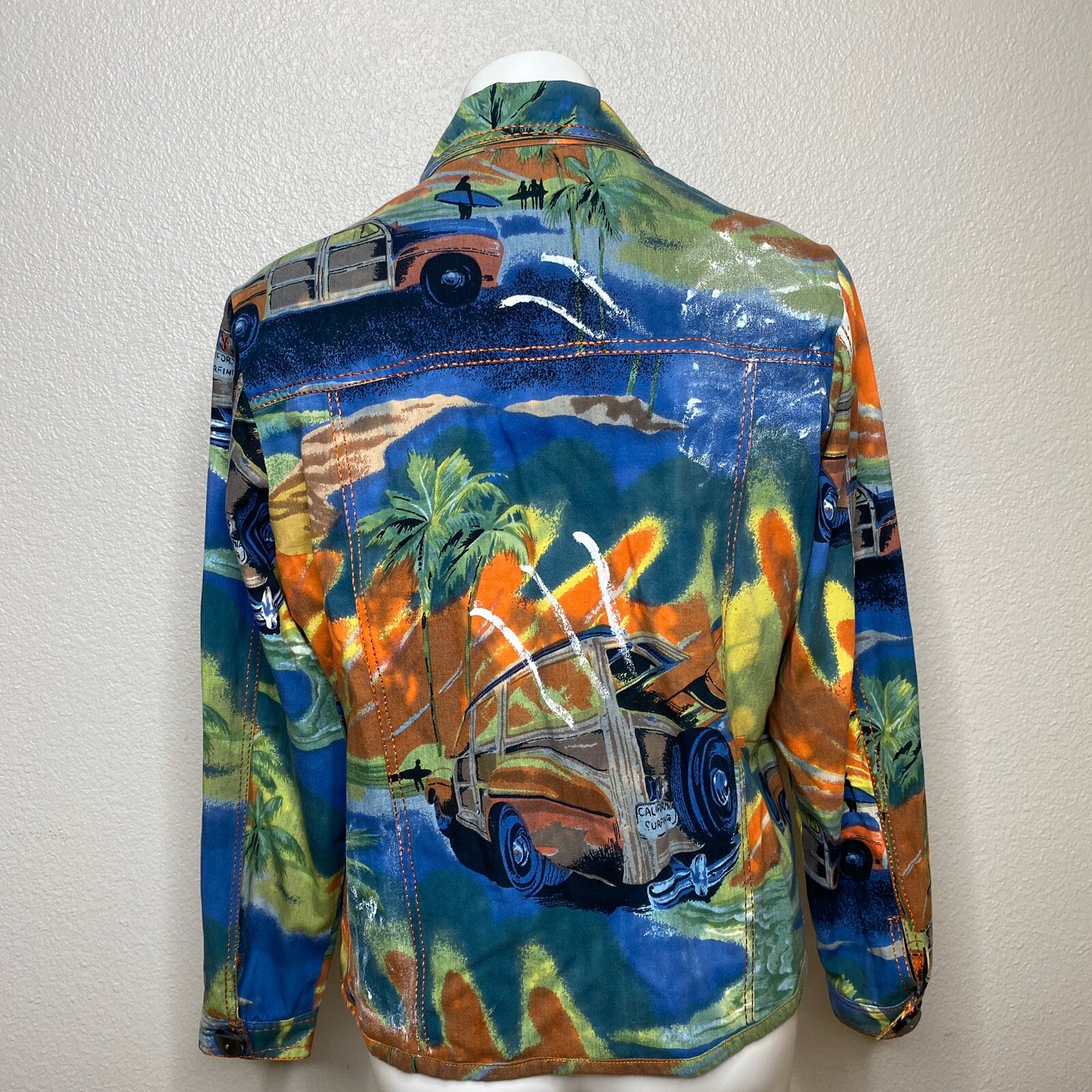 SANDY STARKMAN Small Jacket Multicolor California… - image 7