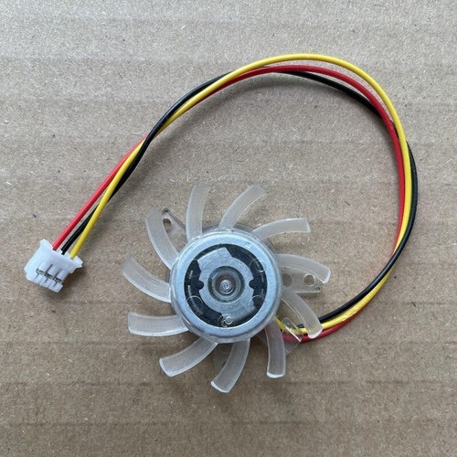T124010SL DC12V 0.10A 3-wire Graphics Card Cooling Fan 30x30x23mm - Afbeelding 2 van 2