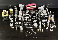 Lot of Vintage RC Gasoline Engine Plane Parts 97 Pieces GREAT LOT