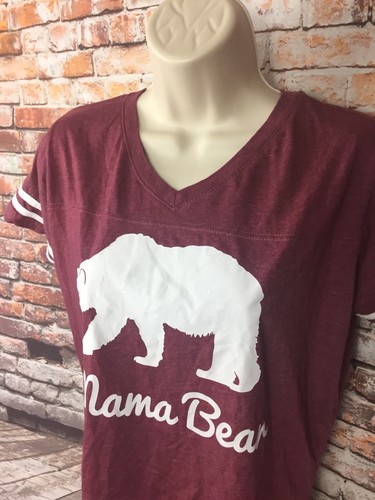 Camicia donna Mamabear rossa Easy Breeze Live Snd Tell media F2 - Foto 2 di 6
