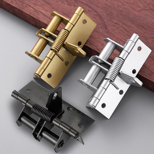 Spring Door Hinge Mute 4 Inch Automatic Door Closer Hinge Invisible Self Closing