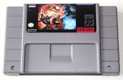 Mortal Kombat Collection I II III 1 2 3 Ultimate Games For SNES NTSC-U/C US CA