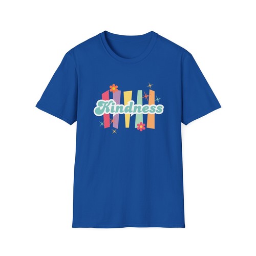 Retro Kindness T-Shirt | 70s Vintage Style Graphic Tee | Positive Message - Picture 3 of 23