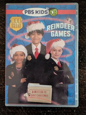 Odd Squad Reindeer Games DVD 2016 A Mission to Save Christmas PBS Kids Holiday