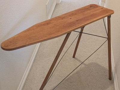 Antique Wooden Folding Ironing Board Vintage Rustic 47