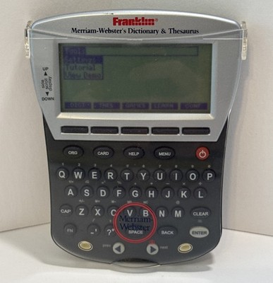 Franklin Merriam-Webster's Dictionary & Thesaurus MWD-1470 - Works Great!