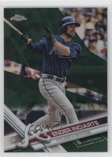 2017 Topps Chrome Green Refractor 67/99 Ender Inciarte #31 x5u