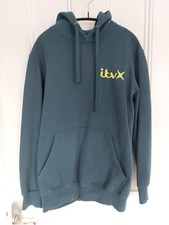 ITVX hoodie. Petrol blue colour. Women's size M.