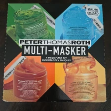 Peter Thomas Roth Multi-Masker 4 Piece Mask Kit ~ 1.7 fl oz / 50 ml / Each ~ NIB