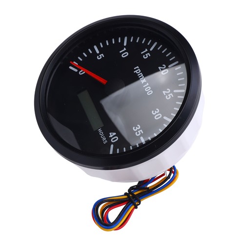 110mm Tachometer Portable Enhanced Visibility Anti Crack Boat RPM Gauge - Picture 9 of 24