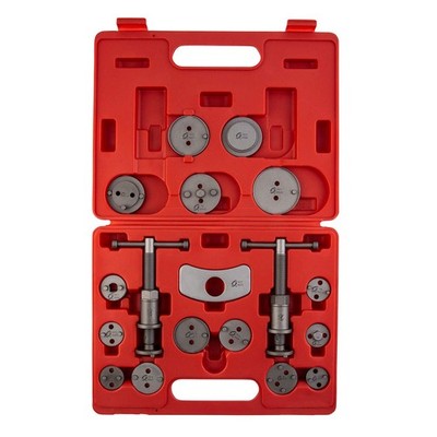 SUNEX TOOLS 3930 18-Piece Master Disc Brake Caliper Caliber Set 