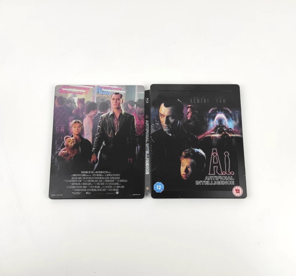 A.I. ARTIFICAL INTELLIGENCE BLU RAY STEELBOOK UK WORLD EXCLUSIVE RARE - Image 4 of 4
