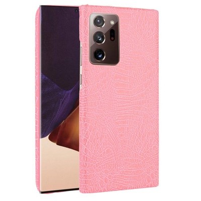 Für Samsung Galaxy Note20 Ultra Stoßfeste PC + PU Hülle mit Crocod Textur