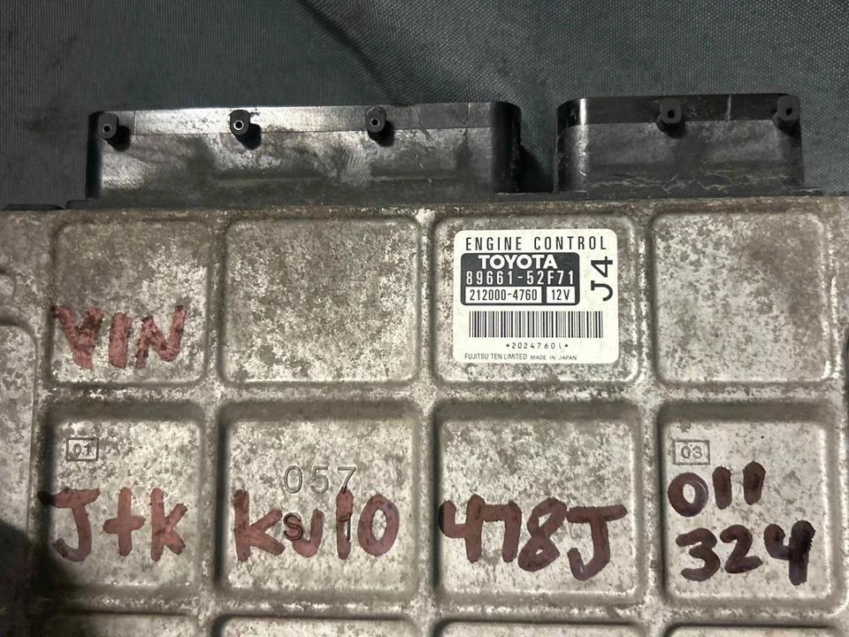 Fits 2008-2009 Scion XD, ECU/ECM, OEM:8966152F72, VIN:JTKKU10478J011324 - Image 4 of 4