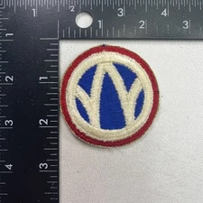 Vintage Color Military UNITED STATES ARMY 89TH INFANTRY DIVISION Patch 001S