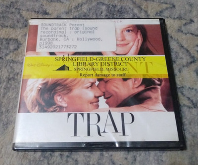 The Parent Trap Soundtrack CD Ex-Library FREE SHIPPING