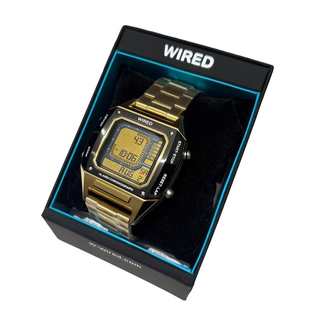 SEIKO WIRED 腕時計 AGAV102 dショッピング |セイコー ワイアード SEIKO WIRED クロノグラフ