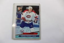 1992-93 Fleer Ultra Hockey Lyle Odelein Card #331 Autographed