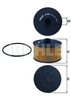 Mahle ÖLfilter Dacia MERCEDES-BENZ Passend FüR Nissan Renault Smart